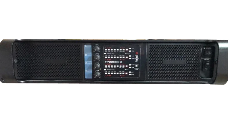 Best Selling Subwoofer Amplifier Fp22000q 2500W*4 Power Amplifier