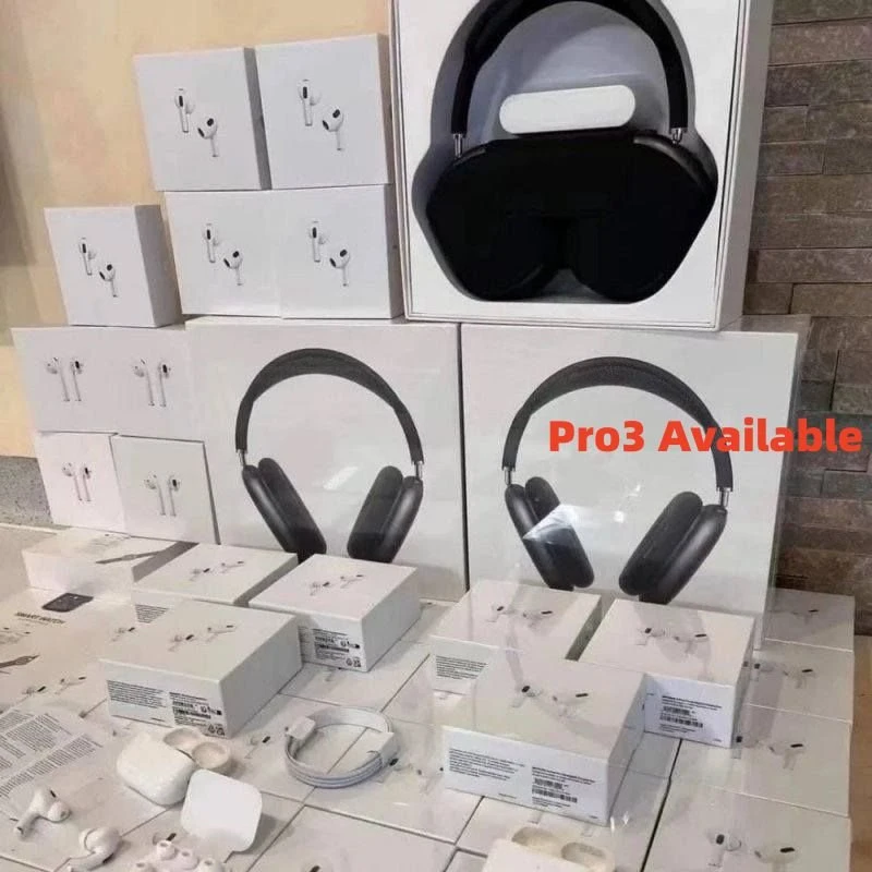 (Best-level version) Beat Noise Canceling in Ear Pods Air Max Buds PRO 2 3 4 Stereo Headphone Earphone Wireless Bluetooth Earbuds Gaming Headset Eb