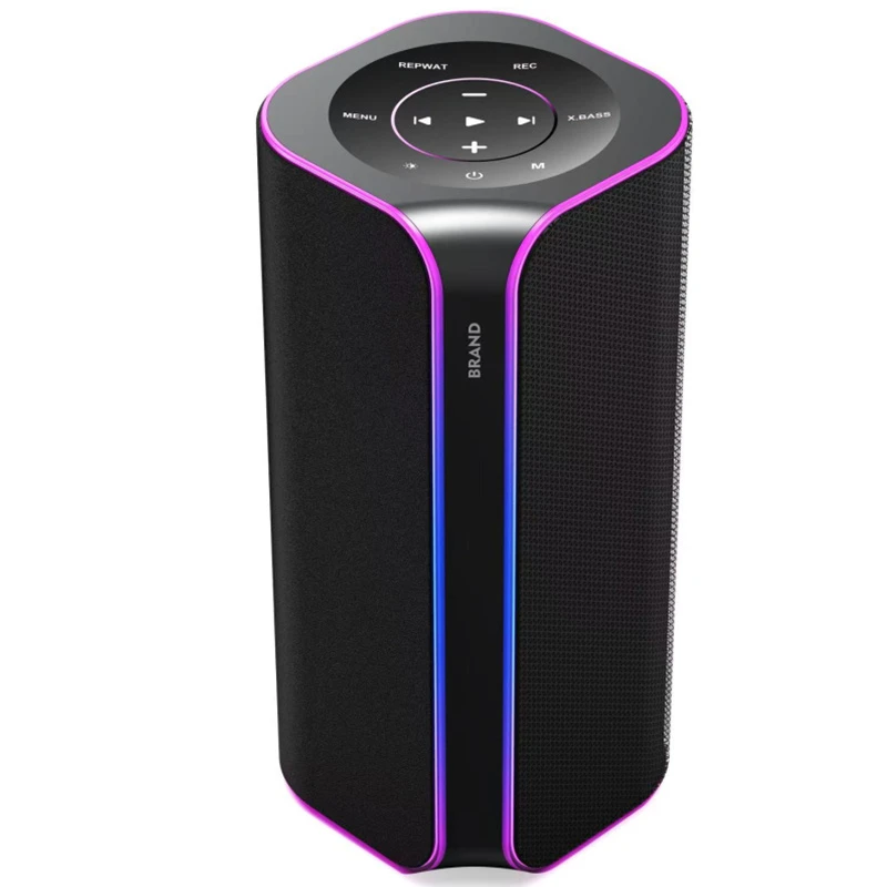 Big Bluetooth Dual 5.25 Inch Bar KTV Living Room Stage Guitar Tutor Audio Loud Speaker