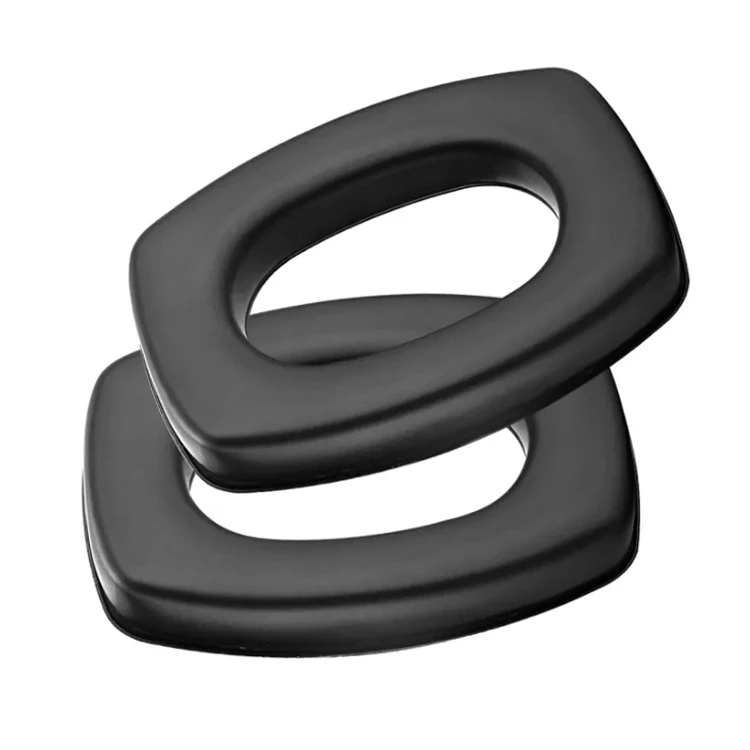 Black Ear Cushions Memory Foam Earpads Cover Replacement Ear Pads for Earphone Headphones