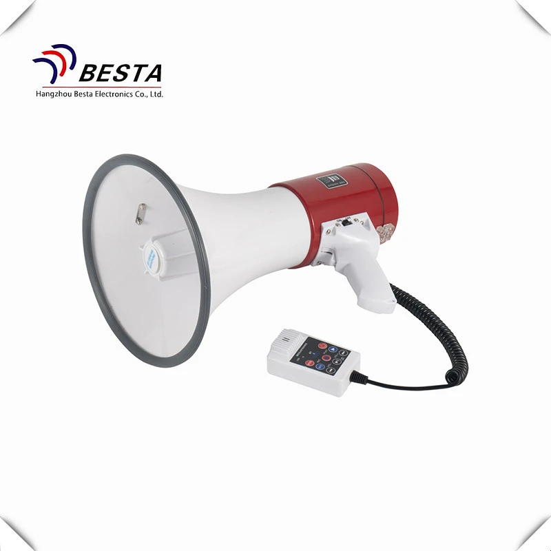 Black Loud Hailer Bullhorn Megaphone Speaker for Troop Sporting Rescue