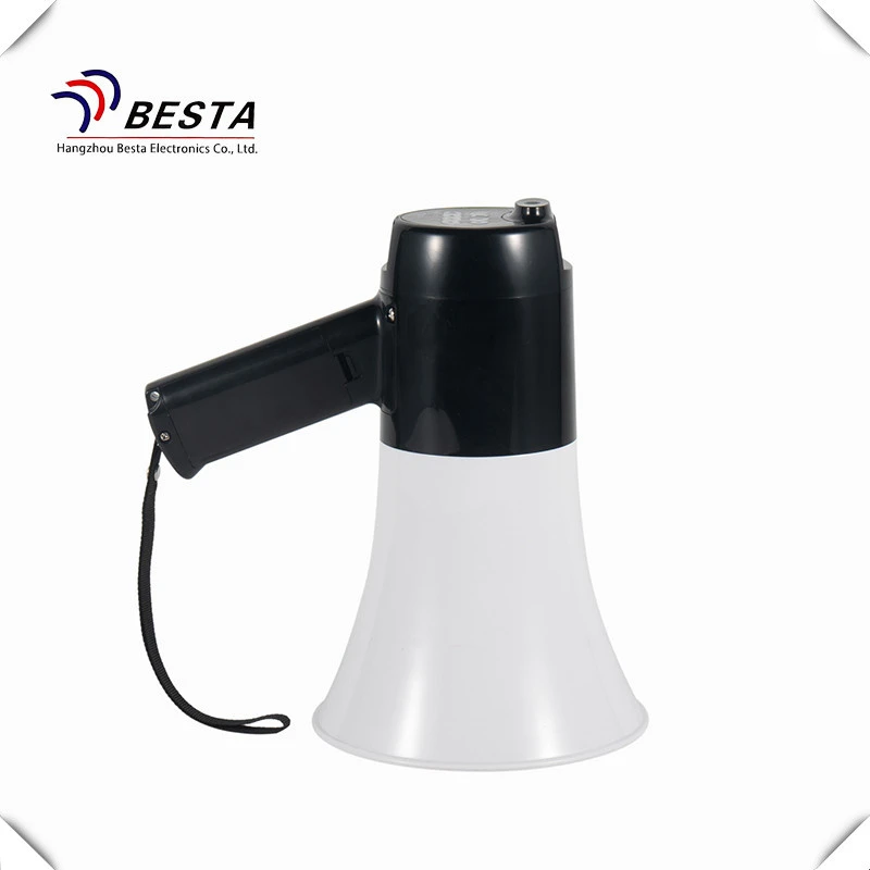 Black Megaphone Teacher Loudspeaker Mini Long Range Megaphone