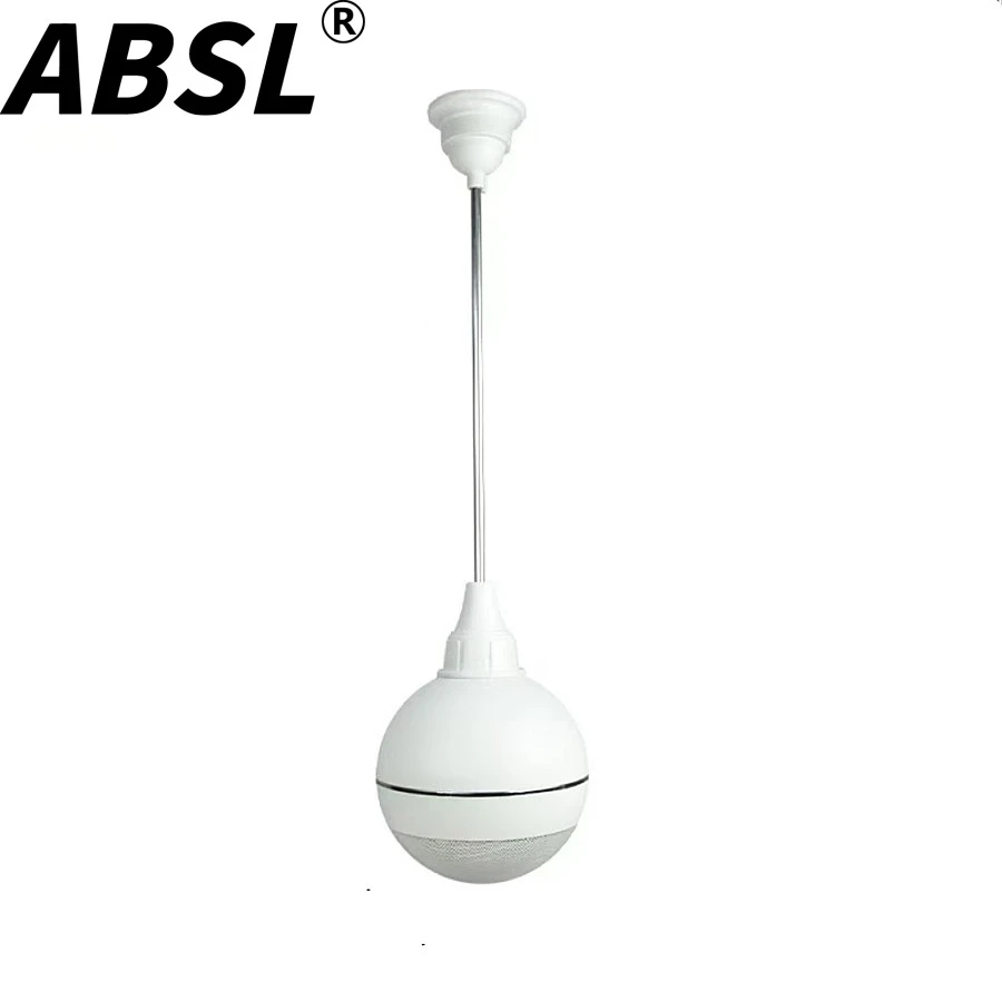 Black/White 15W 5” Coaxial PA Drop Ball Speaker for Background Music System
