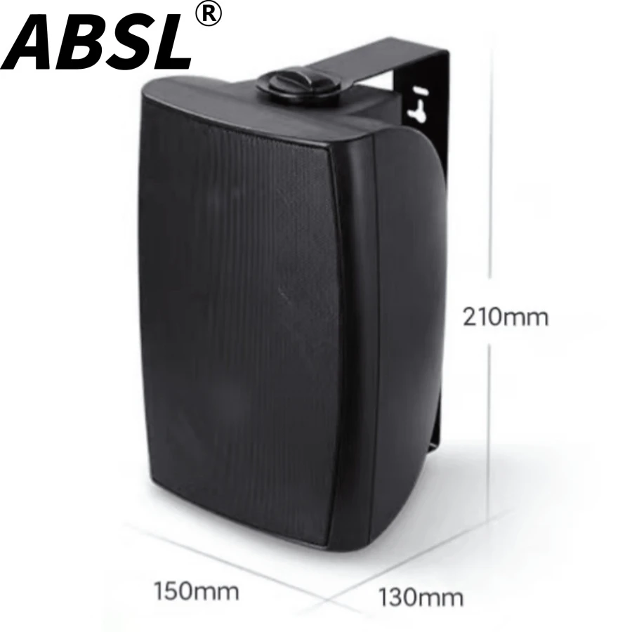 Black/White High Quality 60W-100W 8” PA Music Sound Wall Mount Speaker