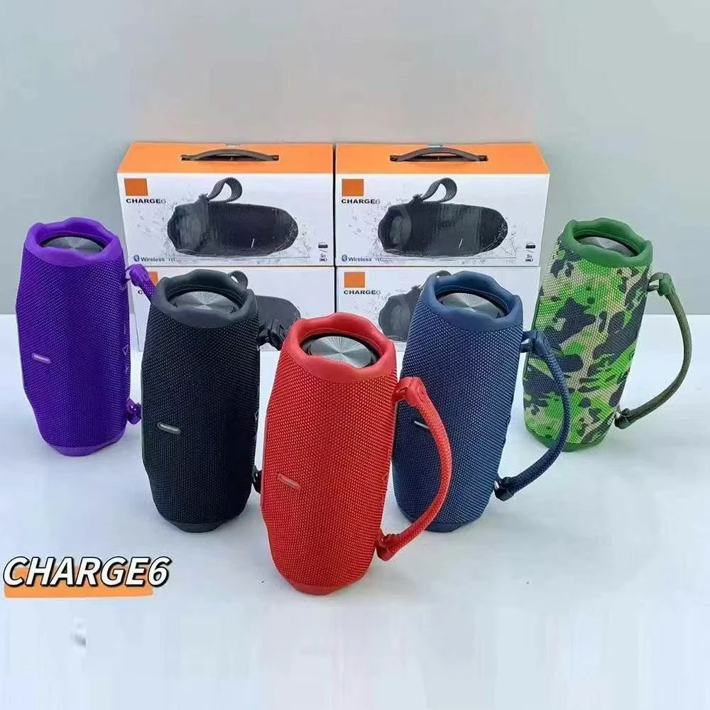 Black Wireless Speaker Professional Speaker V5.4 Sport Outdoor Speaker Charge 6