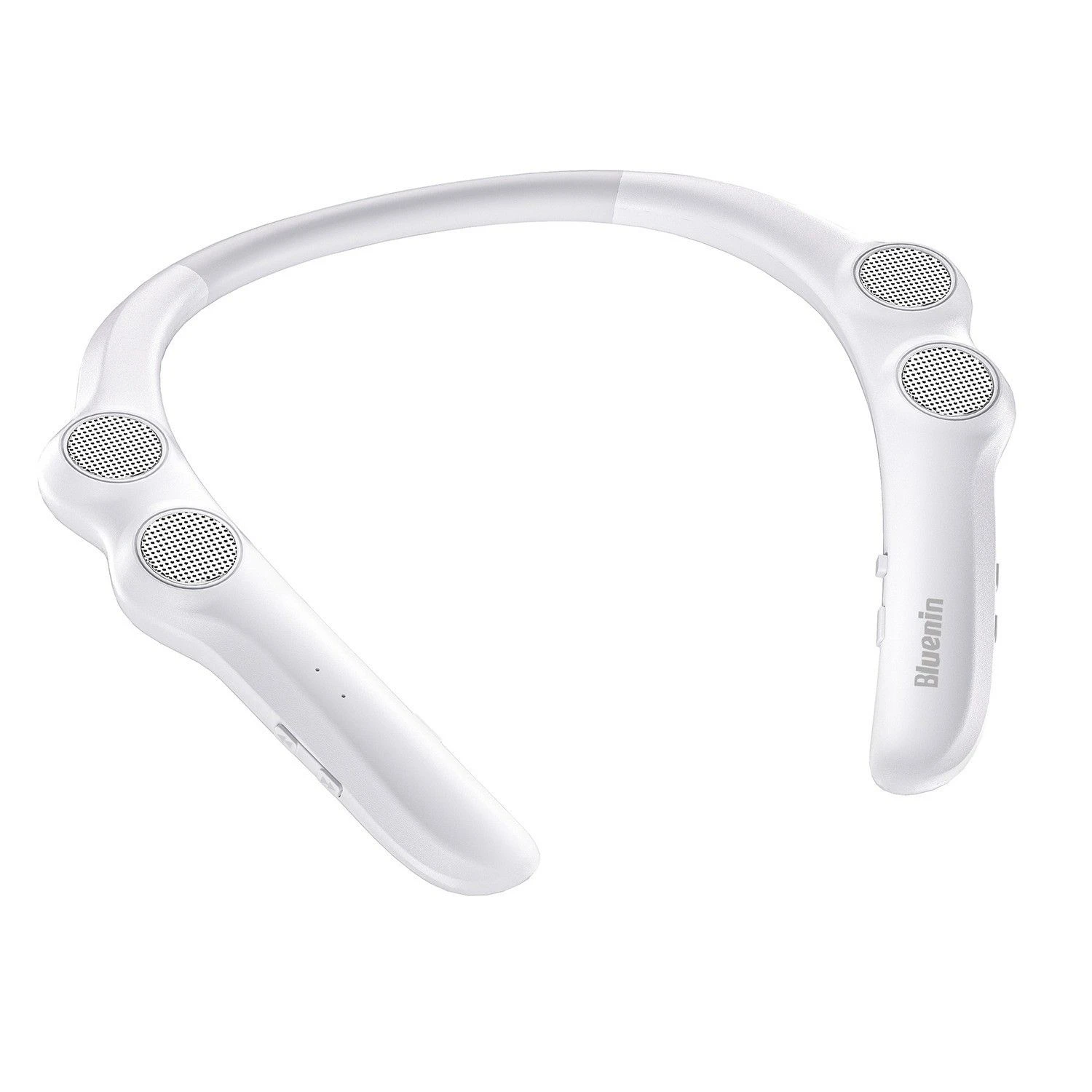 Bluenin 929s Neckband Speaker – Stereo, Waterproof (White)