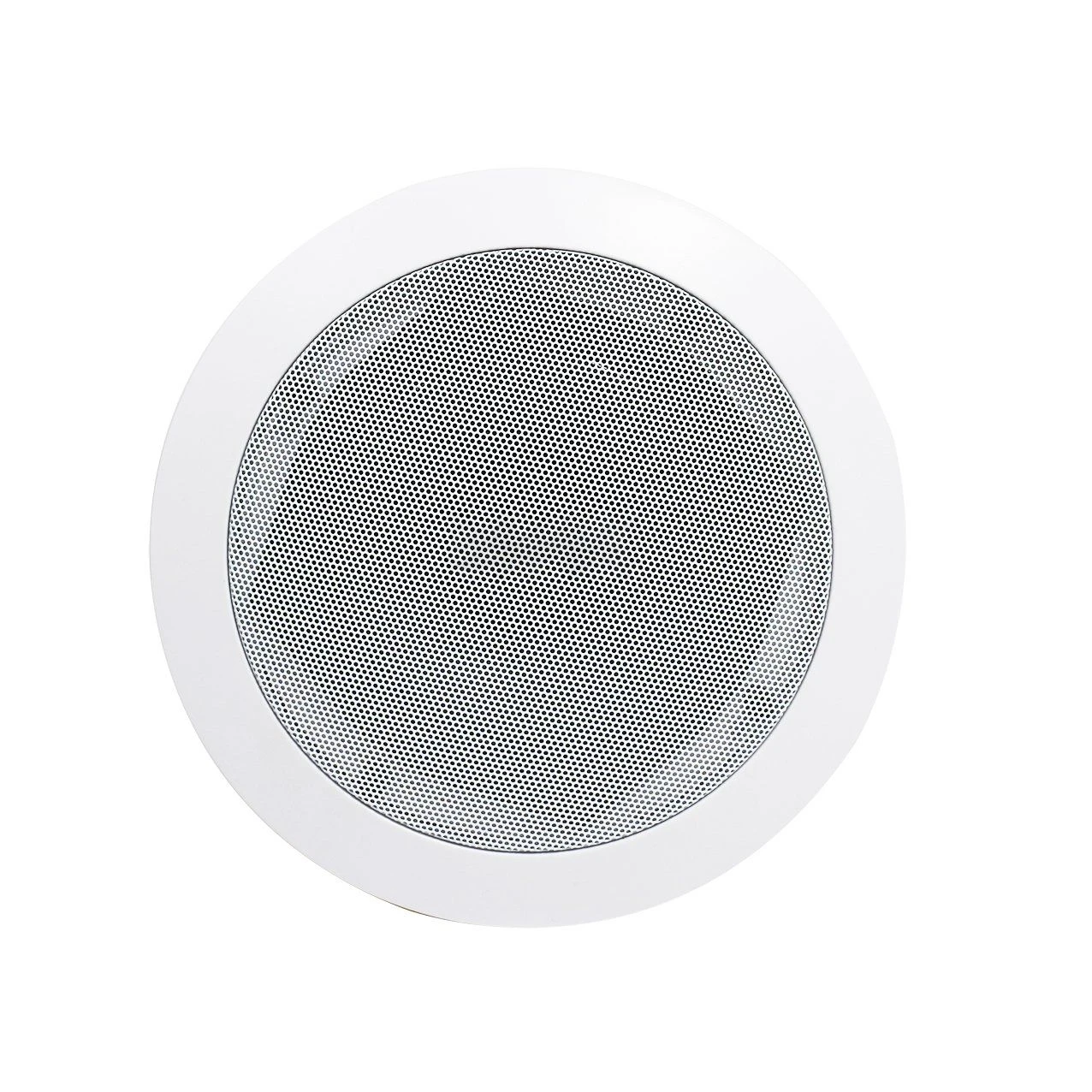 Bluetooth 5 Inch 15W 4ohm Full Range Ceiling Speaker with Built-in Class D Amplifier Wireless Connection for Public Address Mini Home Stereo Sound Audio System