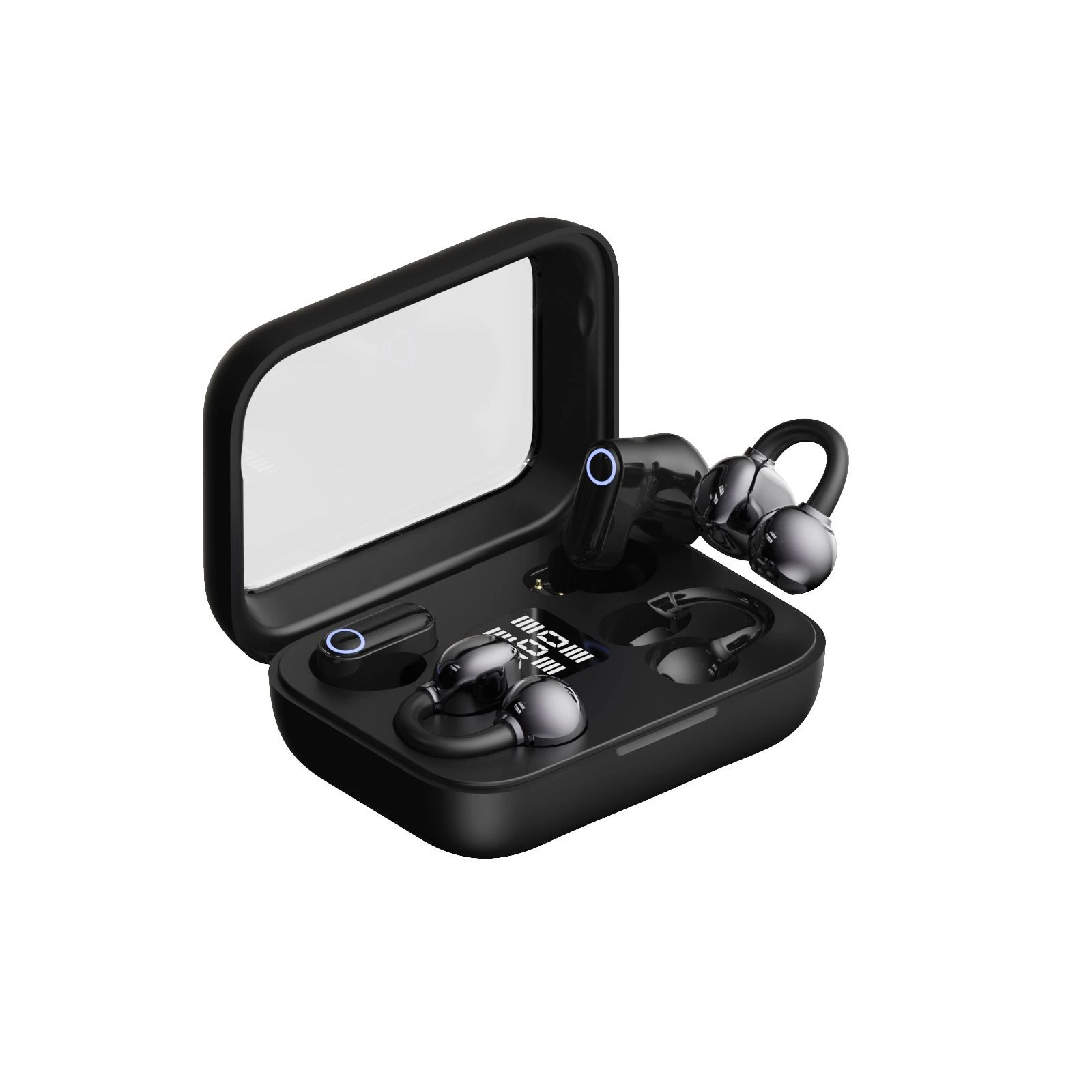 Bluetooth Earphones B47 Wireless 2-in-1 Ear Clip in Ear Bone Conduction