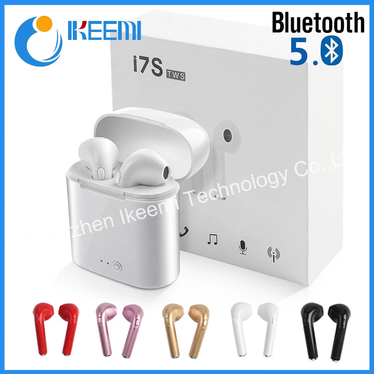 Bluetooth Headphones 5.0 I7s Tws Earphone True Stereo Earbuds Wireless Bluetooth Headphone