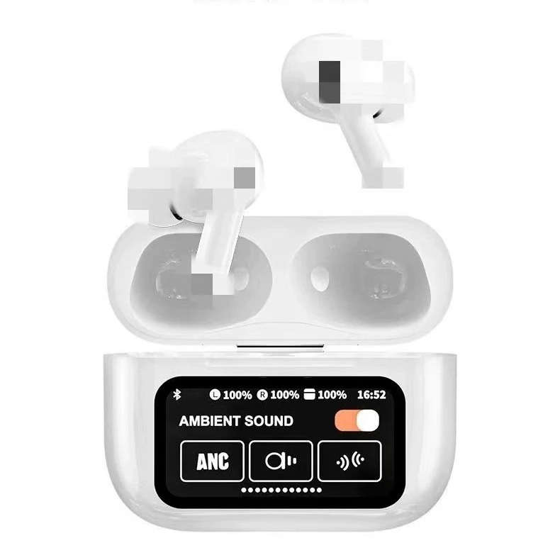 Bluetooth Headset Anc Noise Reduction Multifunctional Intelligent Touch Color Screen Multi-Language