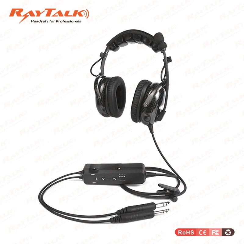 Bluetooth Headset with 100% Carbon Fiber Ear Cup