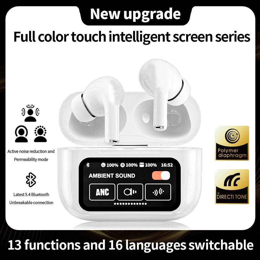 Bluetooth Headset with Touch Screen