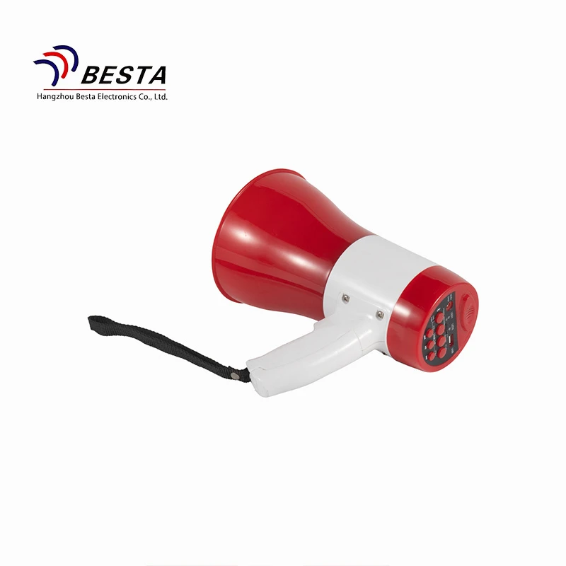 Bluetooth Megaphone with USB/SD Battery Rechargeable Waterproof Multifunction