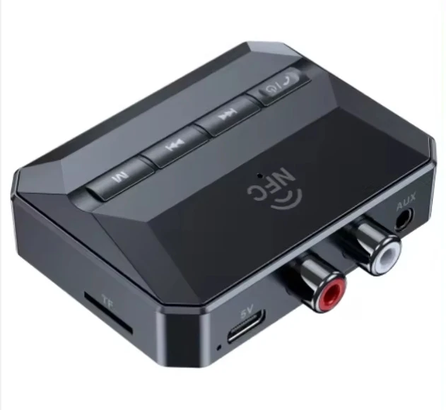 Bluetooth Receiver 5.3 Stereo Amplifier Wireless Lossless Adapter Bluetooth NFC Audio Bluetooth Receiver T59