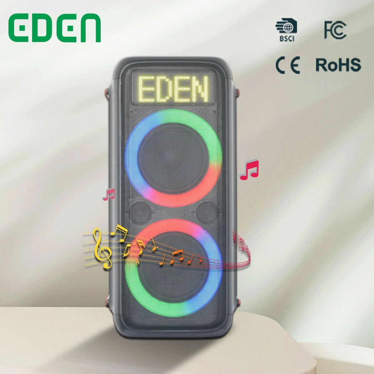 Bluetooth Speaker Factory Dual 8 Inch DJ Karaoke Speakers Sound Box Multimedia Loud Audio Wireless Bt Speaker Portable Partybox310 Speakers 1000W