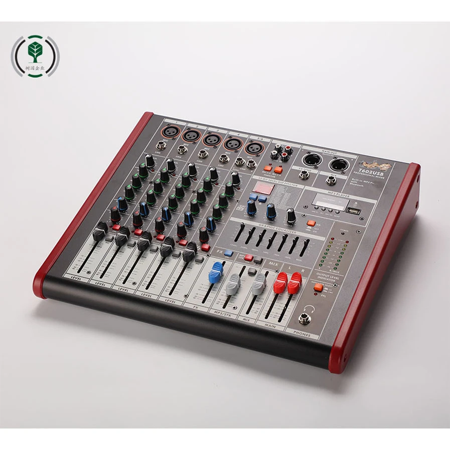Bluetooth Wireless Streaming USB Local Play Professional Audio Mixer