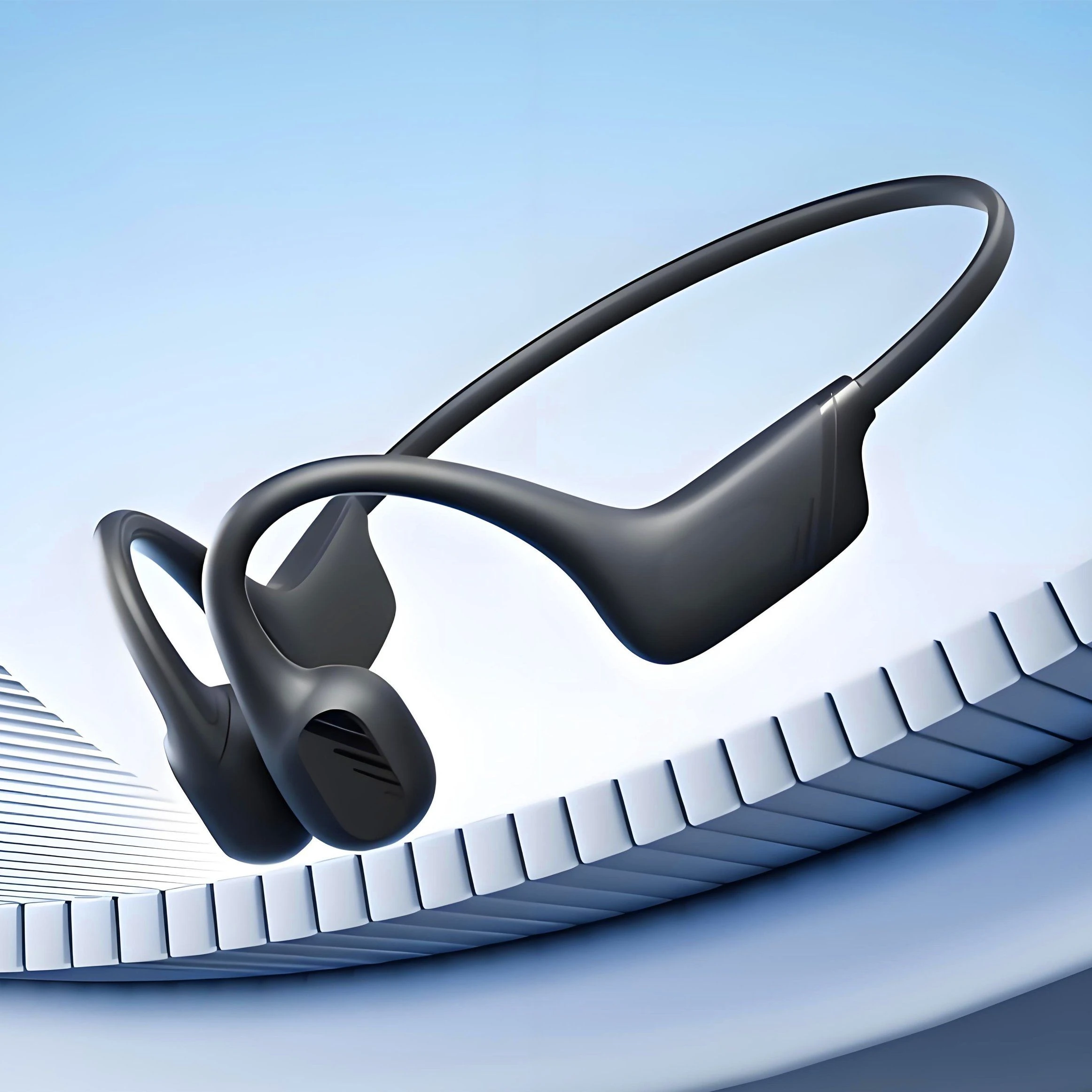 Bone Conduction Headphones Open Ear Waterproof Swimming Headphones with Open Ear Sports Headset Tws Earphone