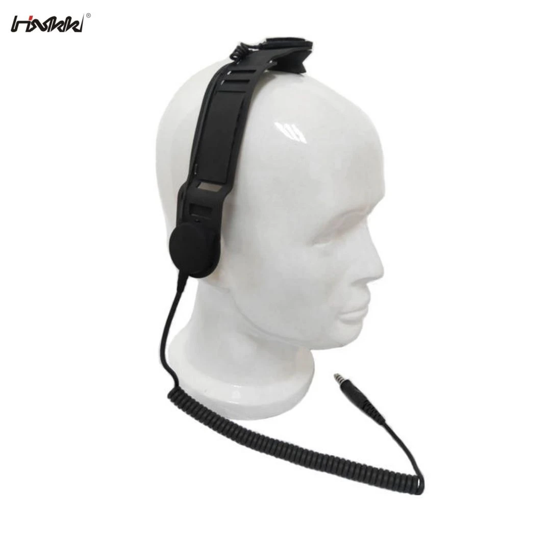 Bone Conduction Headset Wired U-174/U Plug with Large Ptt