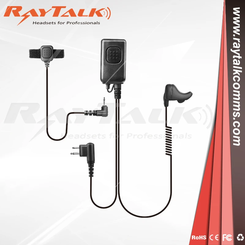 Bone Conduction Headsets with Finger Ptt for Cp200/Cp300/Gp308/P1225