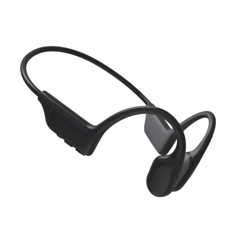 Bone Conductive Headband Headset Bluetooth Waterproof Earphone HiFi Stereo Ear-Hook Earbuds
