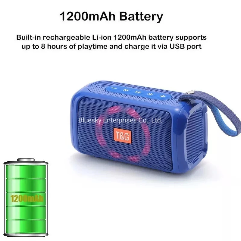Boombox Portable Bluetooth Speaker Wireless Sound Box Loudspeaker HiFi Subwoofer Outdoor Speaker