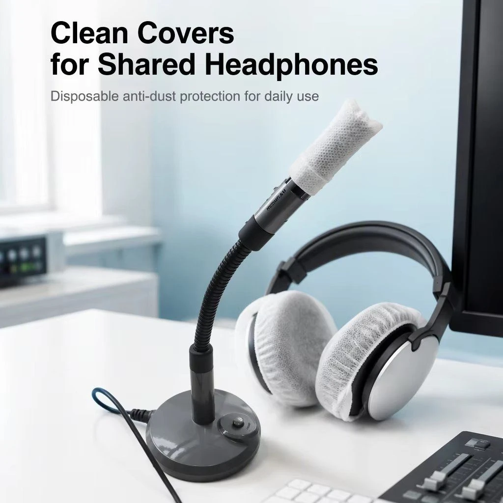 Brand Disposable Hygienic Sanitary Earpad Covers for Headphones