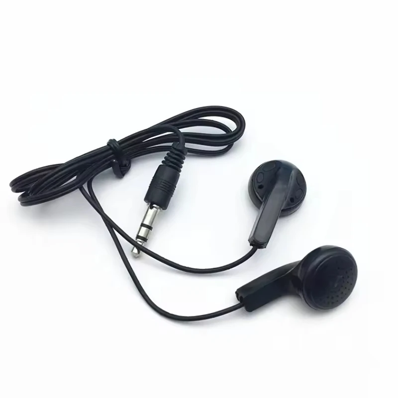 Bulk Wholesale Disposable Cheap Earphone for Airline Sightseeing Bus Tour Travel Agency