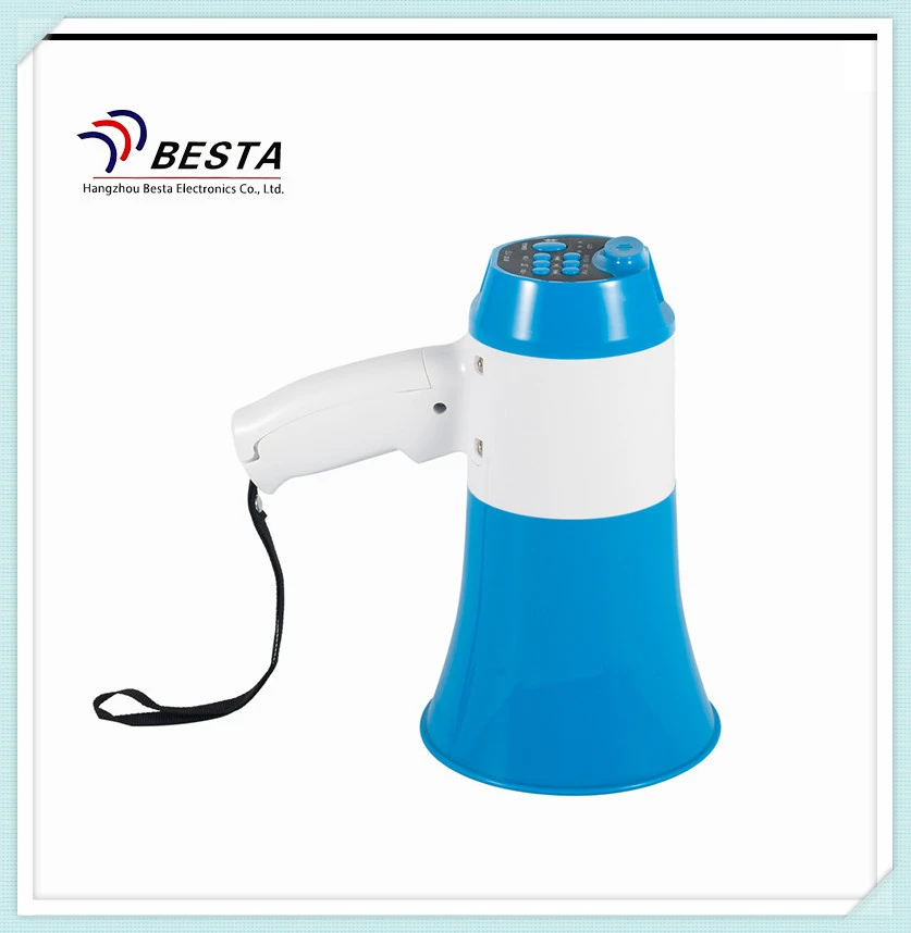 Bullhorn Megaphone Siren Modes Drive TF Card Bt Alarm Megaphone Amplifier