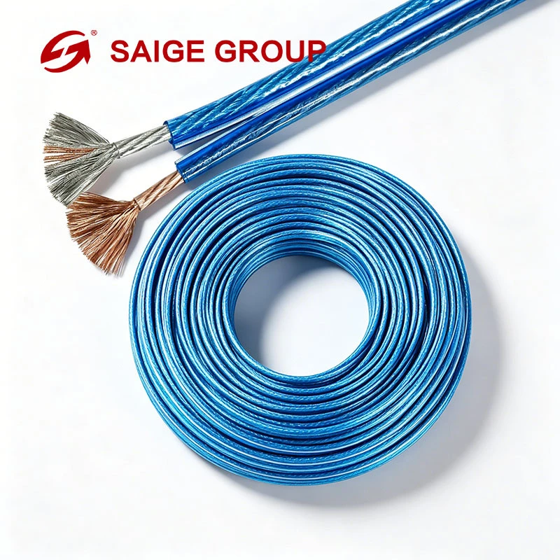 CE RoHS ISO Certified Oxygen-Free Copper PVC Insulated Yxb Speaker Cable for Audio Stereo Amplifier Equipment