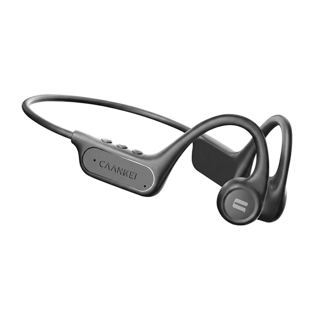 Caankei Cbc15 Bone Conduction Ows Earphones IP56 Waterproof Open Ear Bluetooth-Compatible Sports Earphones (without Memory) – Black