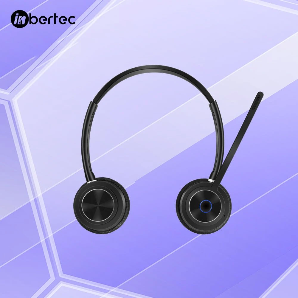 Call Center Bluetooth Wireless Headset OEM ODM Business Headset