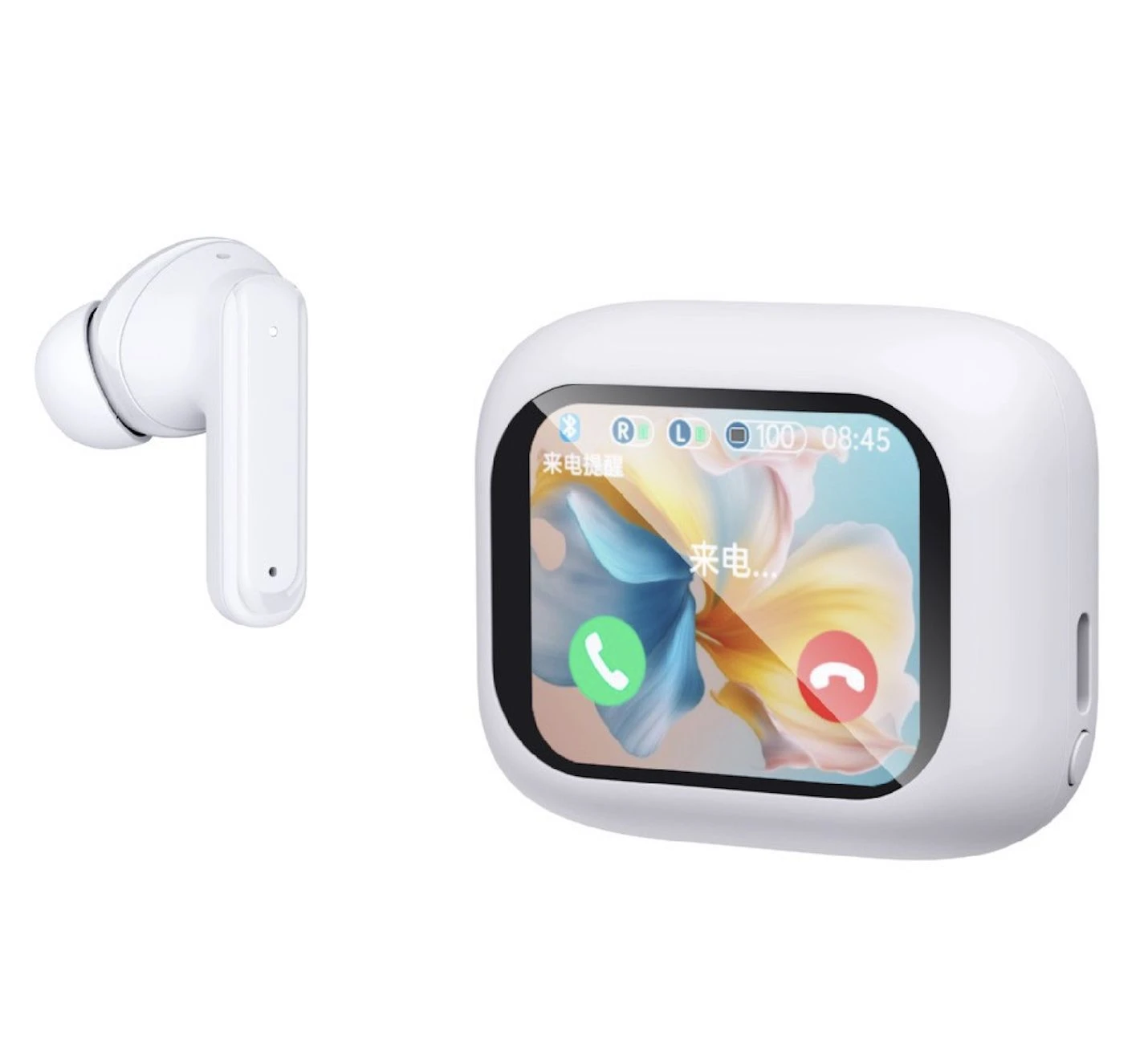 Call Reminder Voice Assistant Lx-10 Color Touch Screen Anc Digital Display Headset