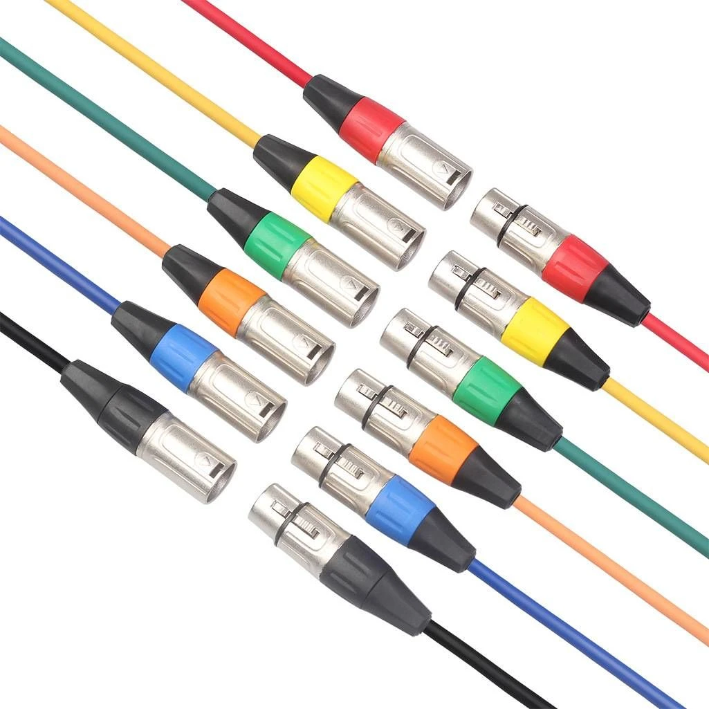 Cannon Connector Balance XLR Cannon Head Mixer Microphone Cable