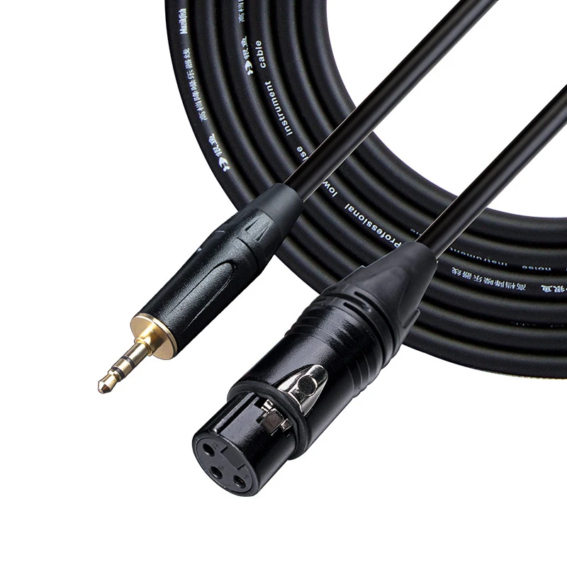 Capacitive Microphone Audio Cable, Dedicated for Recording Studios