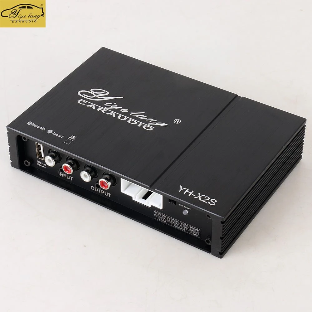 Car Android Ios APP DSP Amplifier Channel 4 Class DSP Power Tube Car DSP Amplifier