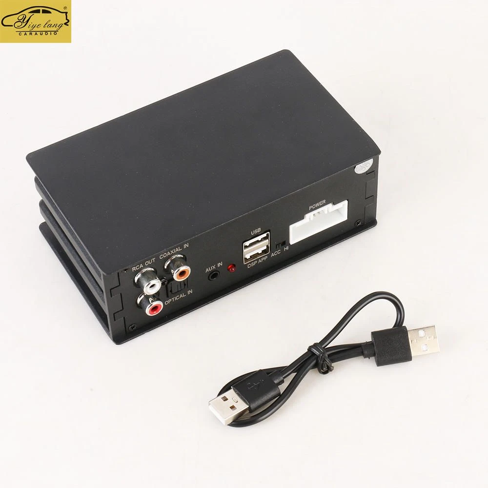 Car Audio Amplifier Processor 4 Way DSP Car Amplifier for Android