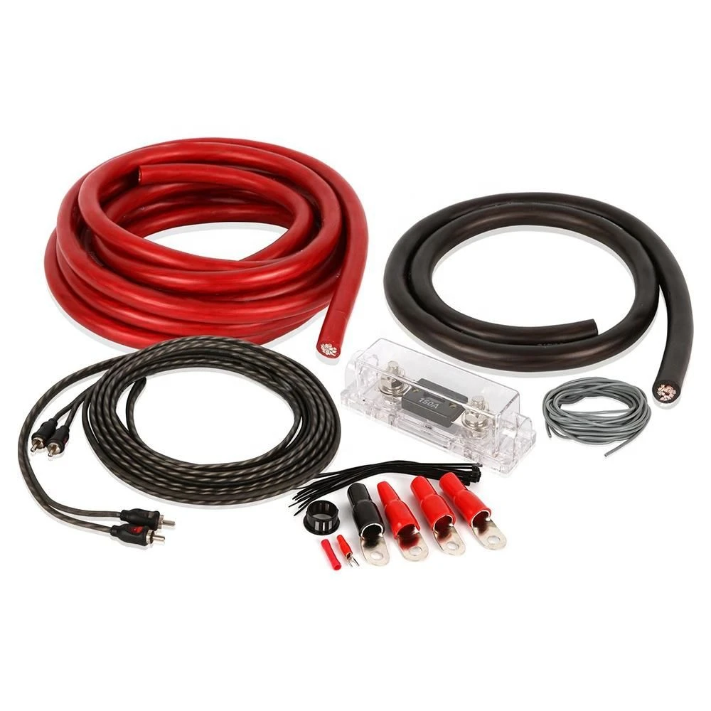 Car Wiring Kit 0ga Wiring Kits Auto AMP Wires Car Amplifier Cable Kits