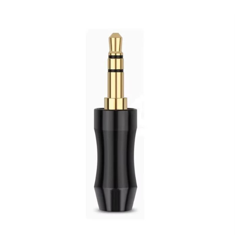 Carbon Fiber Silver Shell Wilding Type Clamp Fixing Audio Cable Connector