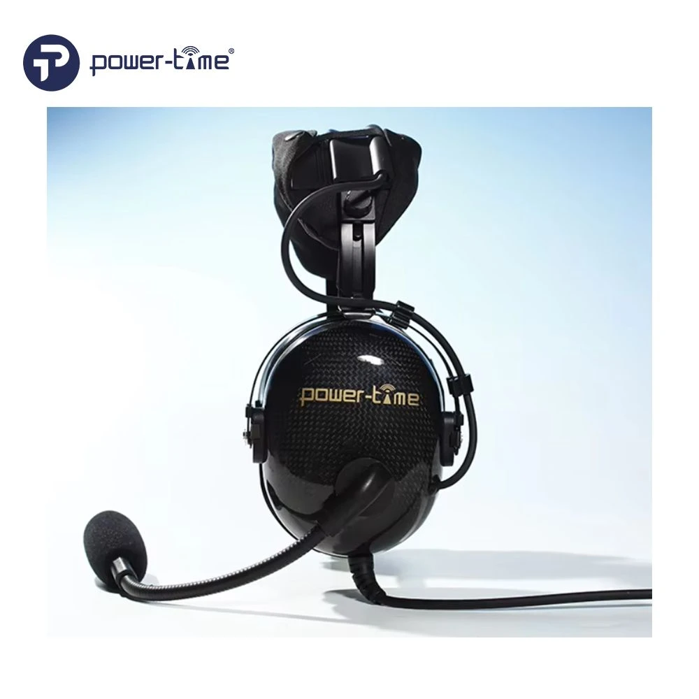 Carbon Fiber Superlight Headset for Aviation Pilots