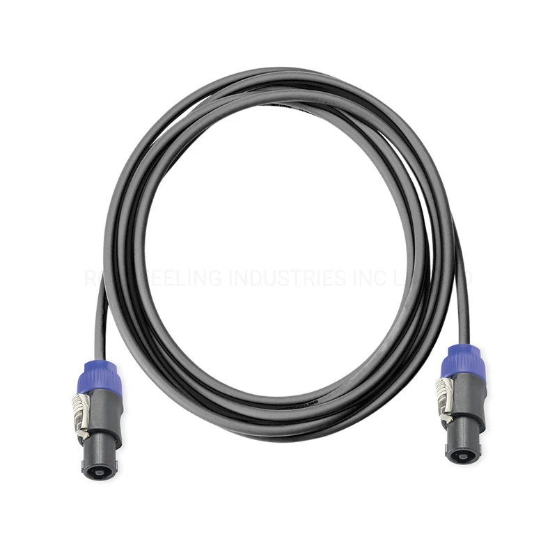 Ce Approved Speaker Cable Speakon Male to Speakon Male 1mm 1.5mm 2.5mm 4mm (FSC04)