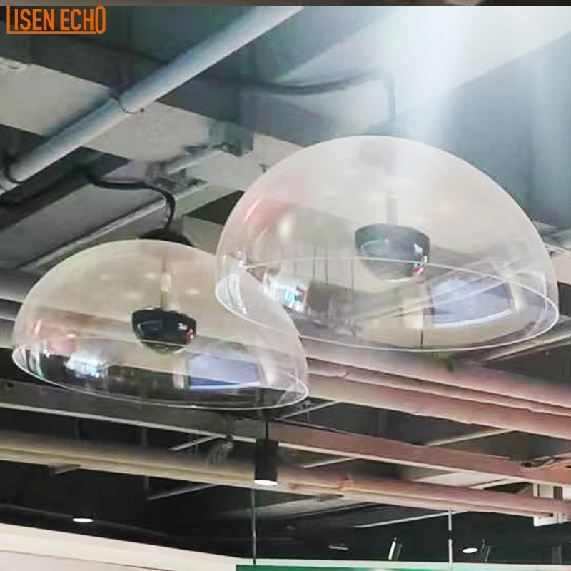 Ceiling-Installed Directional Sound Dome Audio Speaker for Museums and Gallery