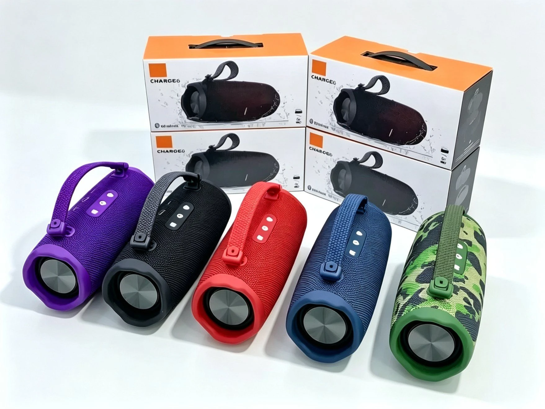 Charge6 1: 1 Design Bluetooth Speaker High Power Stereo Sound Professional Audio Speaker