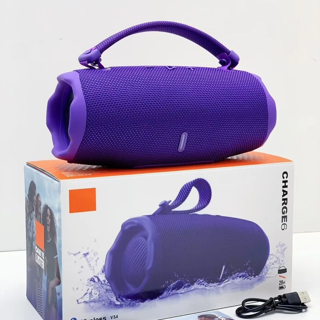 Charge6 Bluetooth Speaker Waterproof Portable Outdoor Subwoofer