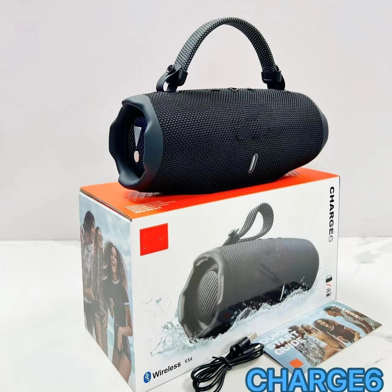 Charge6 Speaker High Quality Waterproof Outdoor Wireless Portable Speaker