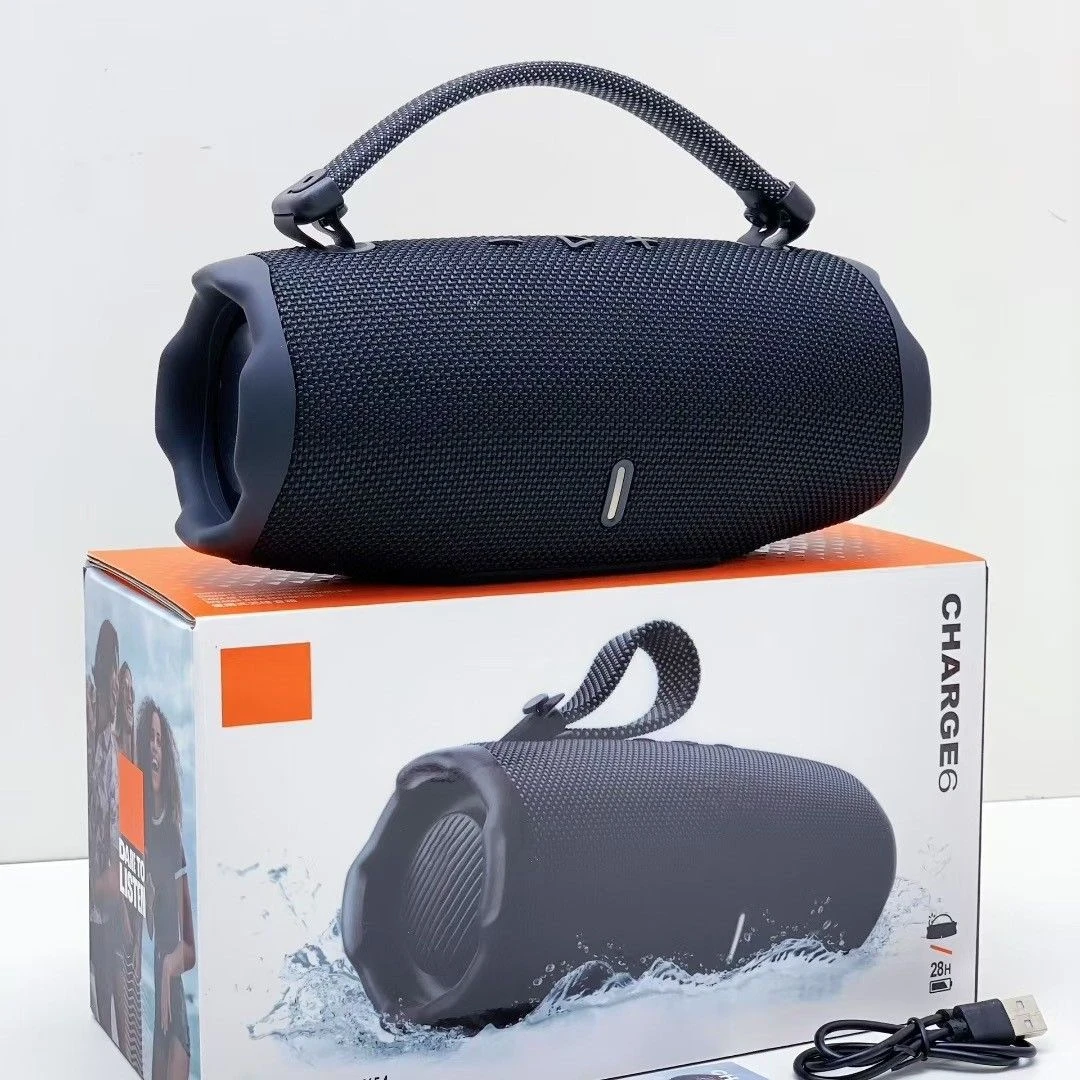 Charge6 Wireless Bluetooth Speaker, Waterproof, Portable, Outdoor Subwoofer