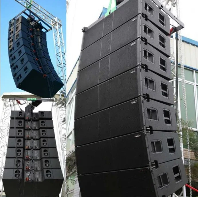 Cheap High Quality Sound System Speakers Dual 12 Inch 4 Way Waterproof Line Array Speaker
