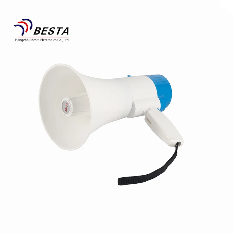 Cheap Portable Lithium Handheld Megaphone with Bluetooth