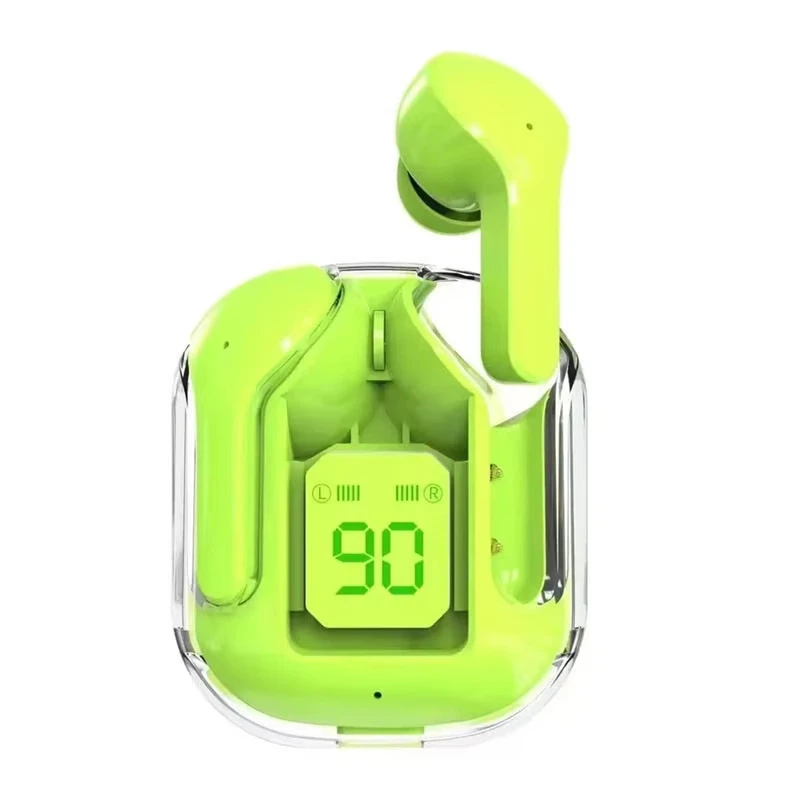 Cheap Price Crystal Air31 Tws Headphones Transparency Earphones Enc Auriculares Air31 PRO Wireless Headset Clear Case Earbuds