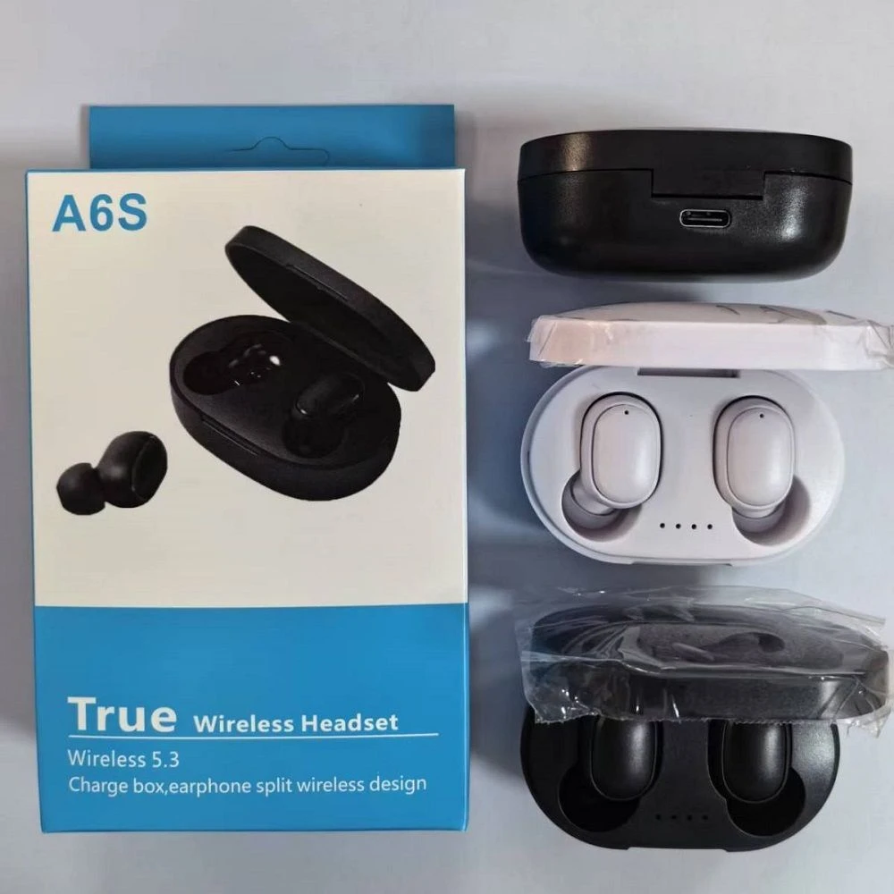 Cheap Price Ipx4 Waterproof A6s Tws for 5.3 True Wireless in-Ear Earbuds Bluetooth Headset Noise Canceling Low Delay Digital Display for Mobile Phone