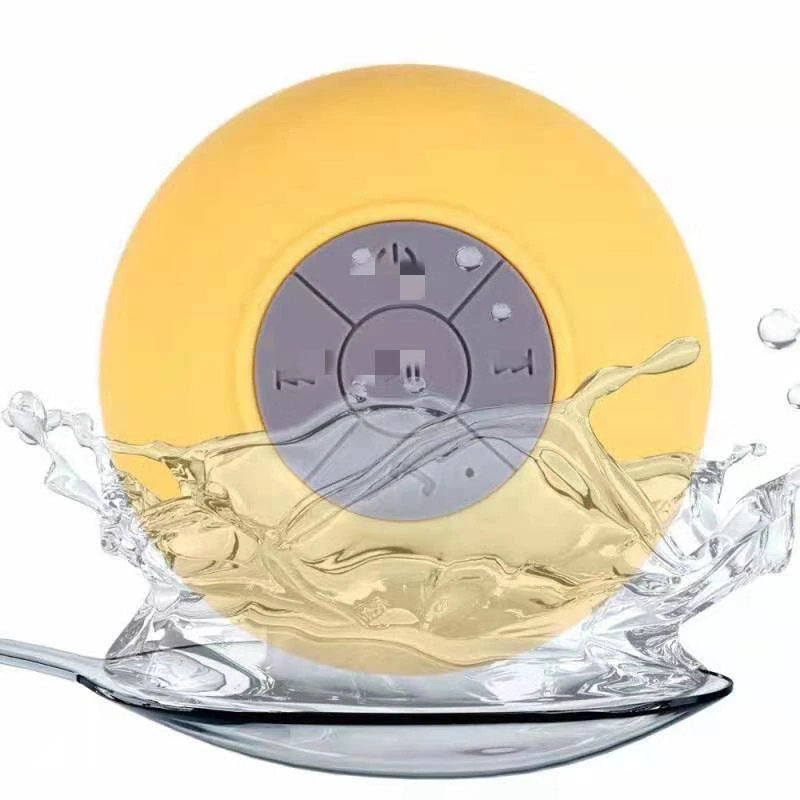 Cheap Suction Cup Waterproof Shower Bluetooth Speaker Portable Wireless Speaker Tablet Bathroom Kitchen